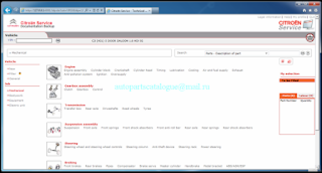 Citroen Service Box Parts and Service Manual - AutoPartsCatalogue