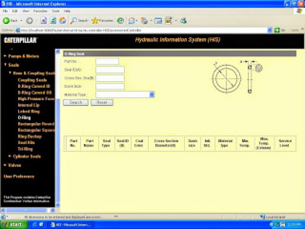 Caterpillar Hose &amp; Coupling Information System (HCIS ...