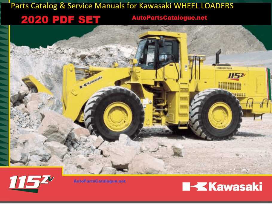 Kawasaki Wheel Loader Parts Catalog, Service Manuals [2020] PDF 