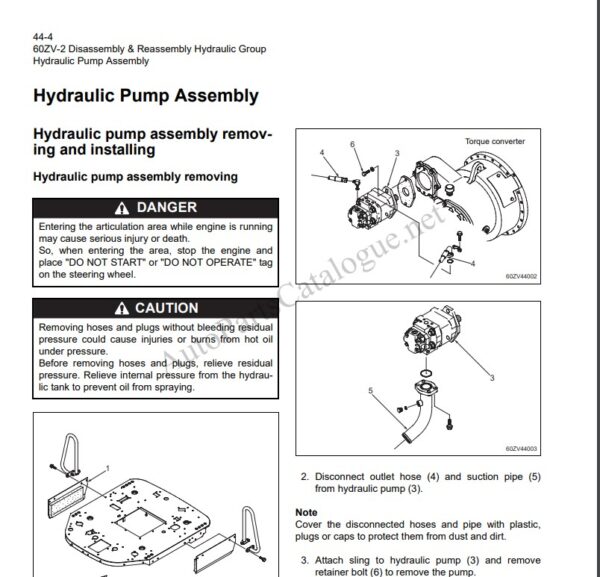 Kawasaki Wheel Loader Parts Catalog, Service Manuals PDF SET - Download