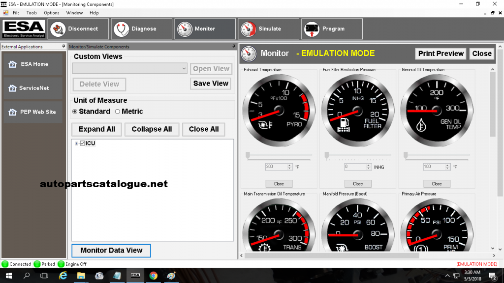 Electronic Service Analyst Paccar ESA v5.1.18 [2019]+ Flash Files