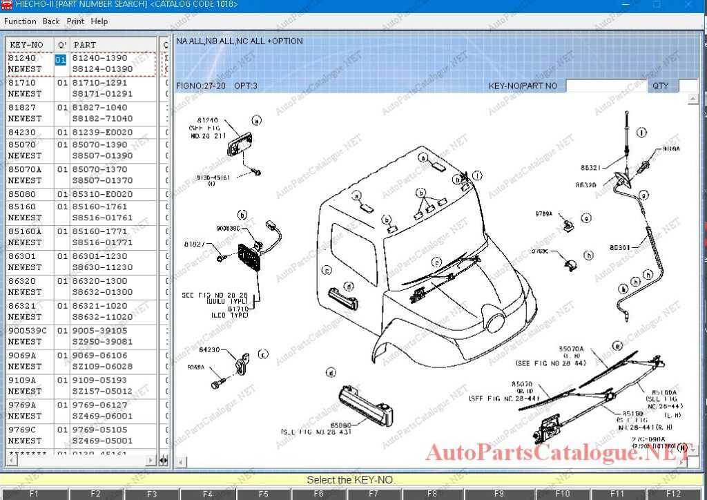 HINO Trucks EPC 2019 Parts Catalog Download