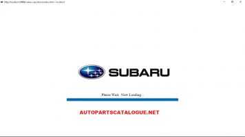 SUBARU EPC3 Spare Parts Catalog