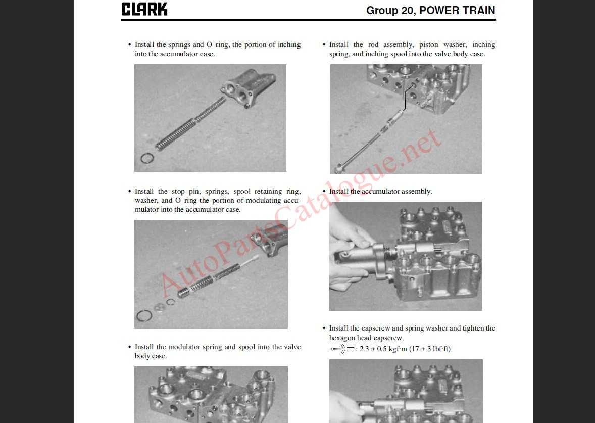 Clark cgc 70 forklift service repair manual