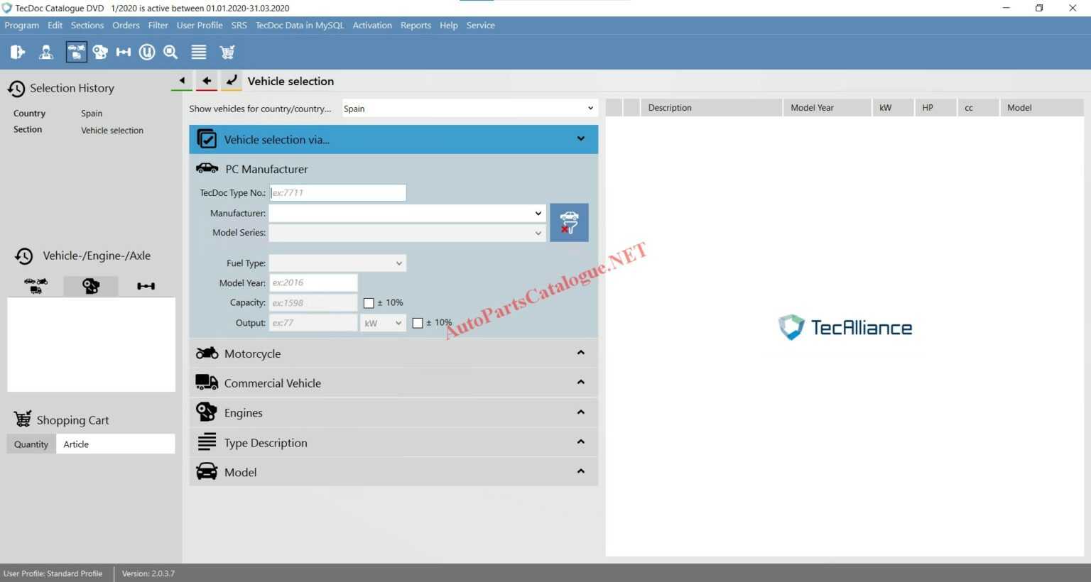 TecDoc Catalog 4Q 2020 TecAlliance AutoPartsCatalogue