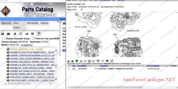 International Navistar Trucks EPC [2025] Online Parts Catalog