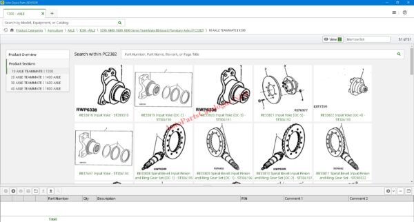 John Deere Parts ADVISOR [2026] Online Parts Catalog