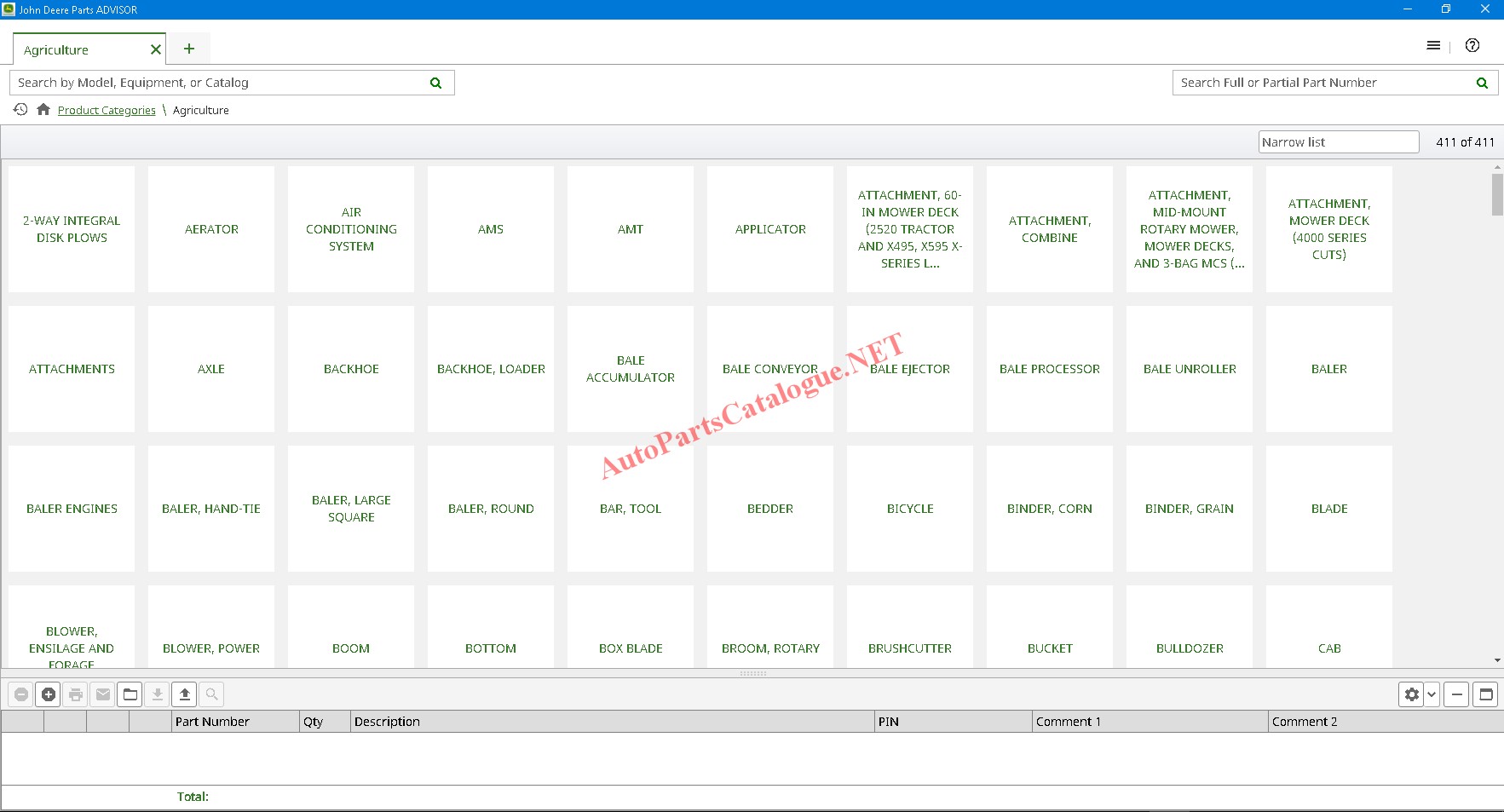 John Deere & Hitachi Parts ADVISOR 2021 Parts Catalog Download