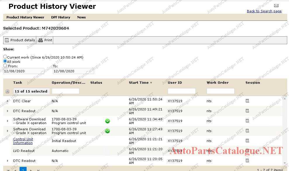 MACK TRUCKS IMPACT 2021 Online Parts Catalog & Service Information