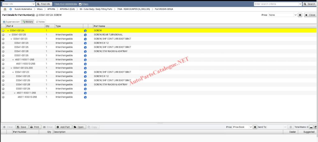 Suzuki Worldwide Snap-on EPC 2021 Online Parts Catalog