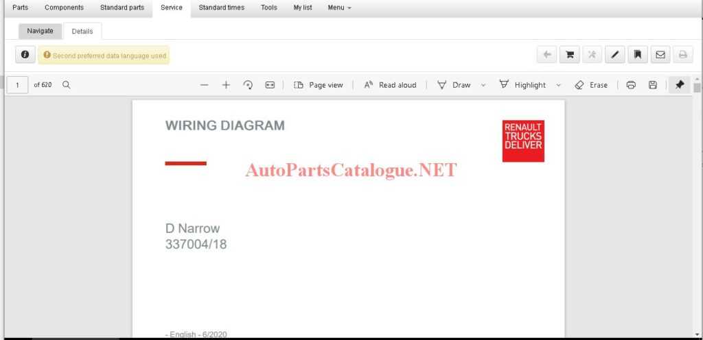 Renault Impact EPC 2022 Online Parts and Service Manuals
