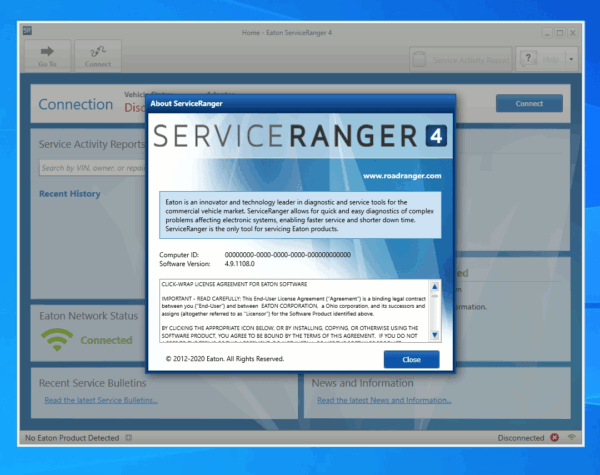 ServiceRanger v4.11 [2022] Engineering - Eaton transmission