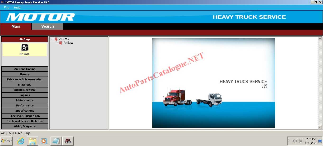 motor heavy truck service 2013