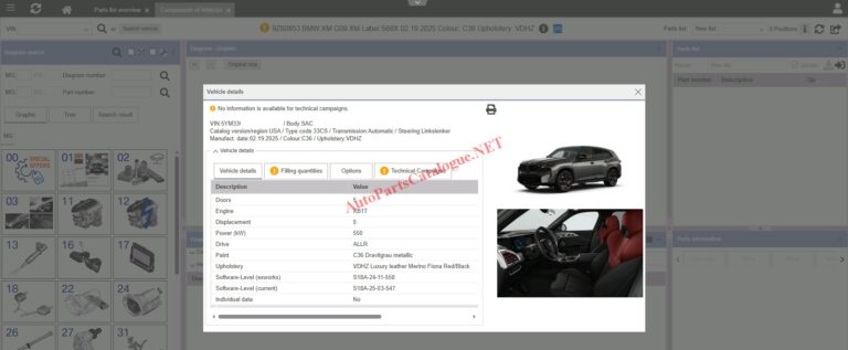 BMW ETK EPC Online Parts Catalog