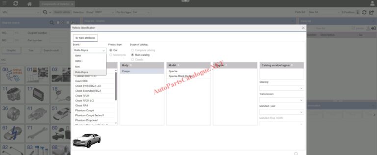 BMW ETK EPC Online Parts Catalog