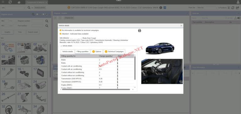 BMW ETK EPC Online Parts Catalog