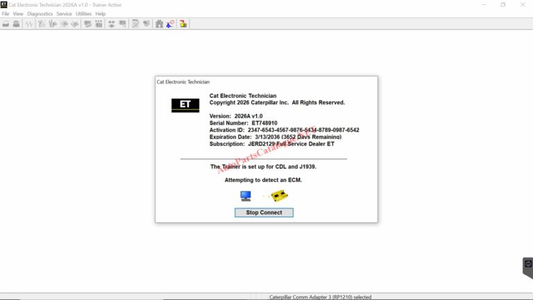 Caterpillar Electronic Technician