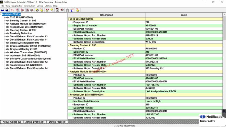 Caterpillar Electronic Technician (CAT ET