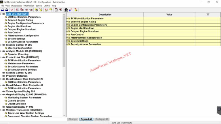 Caterpillar Electronic Technician (CAT ET 2026A) + Factory Password Generator