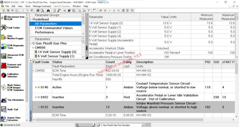 Cummins INSITE Pro Engine Diagnostics Software