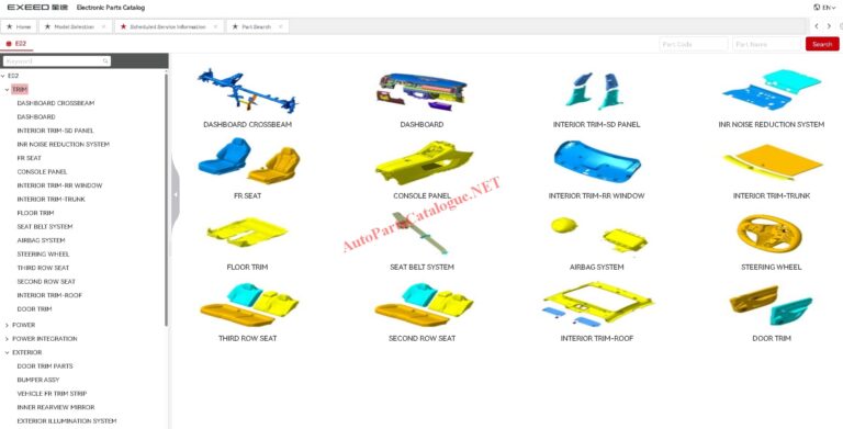 EXEED Sterra ES REEV new energy parts data