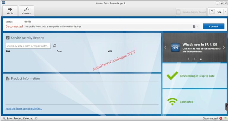 Eaton Service Ranger Diagnostic Software