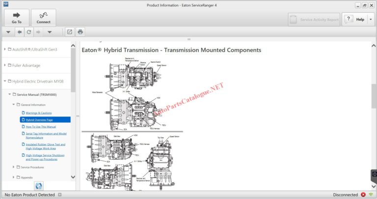 Eaton Service Ranger Diagnostic Software