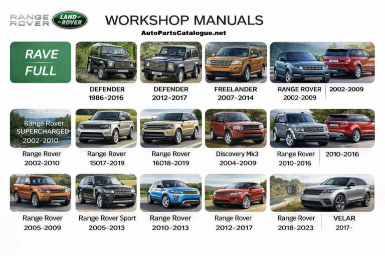 Land Rover Workshop Manuals, Service Manuals
