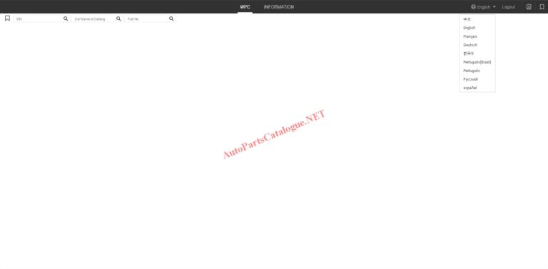 MOBIS WPC EPC Hyundai & KIA Online Parts Catalog