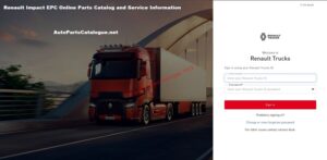 Renault Impact EPC Online Parts and Service Information