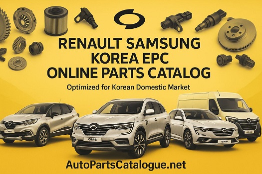 Renault Korea Samsung EPC Online Parts Catalog