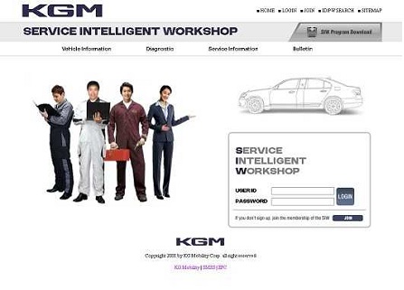 SsangYong KGM SIW [2026] Online Service Information