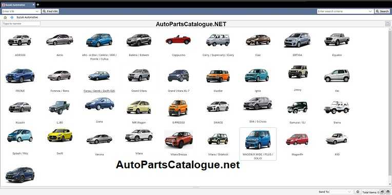 Suzuki EPC Online Parts Catalog