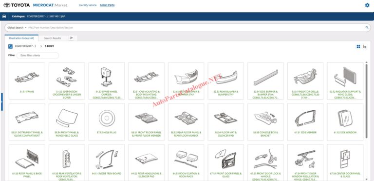Toyota Microcat EPC Online Parts Catalog