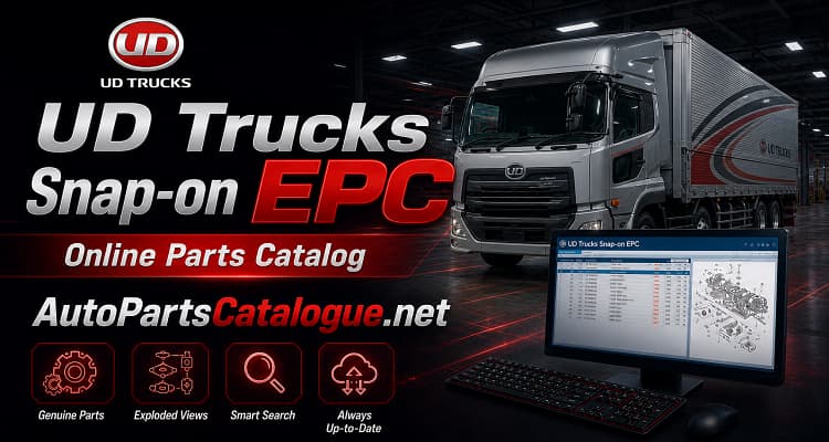 UD Trucks Snap-on EPC Online Parts Catalog