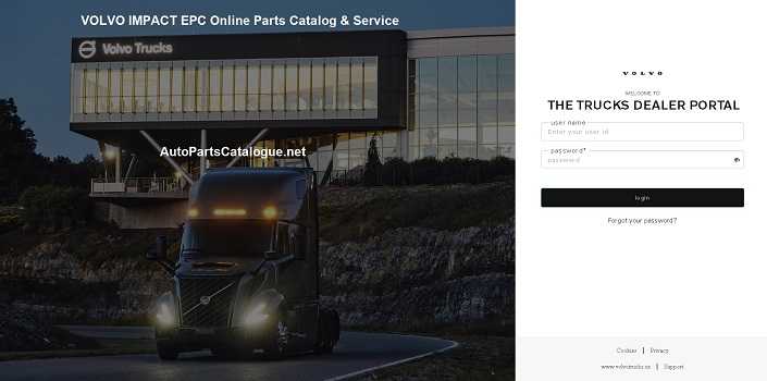 VOLVO IMPACT EPC Online Parts Catalog & Service