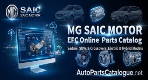MG SAIC MOTOR EPC Online Parts Catalog