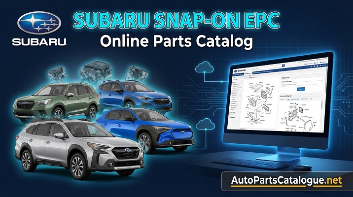 SUBARU Snap-On EPC Online Parts Catalog